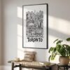 02 - Toronto City Art - Pencil Style Art - Digital Download - Hallway.jpg