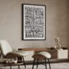 04 - Bakersfield City Art - Pencil Style Art - Digital Download - Japandi.jpg