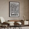 04 - Bangkok City Art - Pencil Style Art - Digital Download - Japandi.jpg