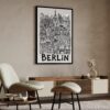 04 - Berlin City Art - Pencil Style Art - Digital Download - Japandi.jpg
