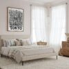 04 - Framed Tokyo City Art - Pencil Style Canvas Print - Coastal Bedroom - Vertical.jpg