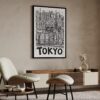 04 - Tokyo City Art - Pencil Style Art - Digital Download - Japandi.jpg