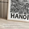 05 - Hanoi City Art - Pencil Style Art - Digital Download - Detail Zoom.jpg