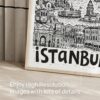 05 - Istanbul City Art - Pencil Style Art - Digital Download - Detail Zoom.jpg