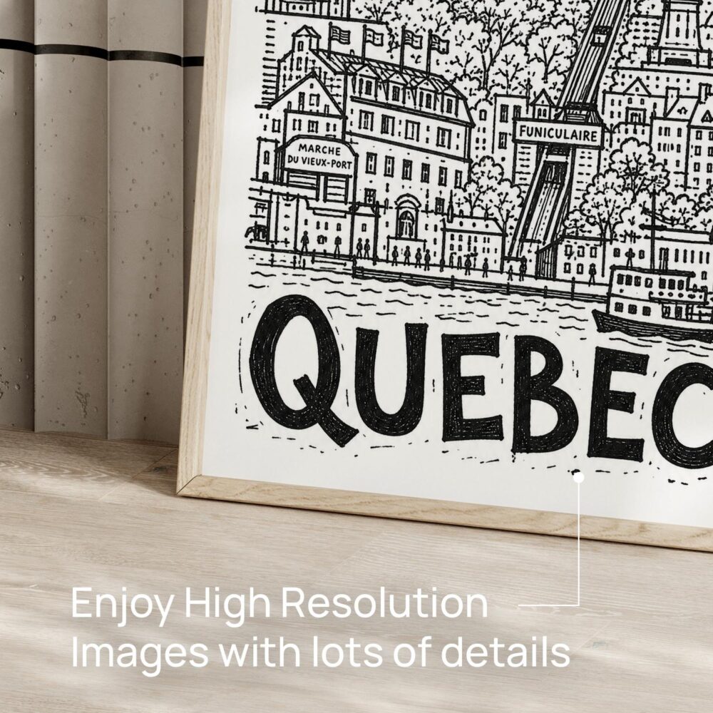 05 - Quebec City Art - Pencil Style Art - Digital Download - Detail Zoom.jpg 05 - Quebec City Art - Pencil Style Art - Digital Download - Detail Zoom.jpg