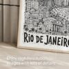 05 - Rio de Janeiro City Art - Pencil Style Art - Digital Download - Detail Zoom.jpg