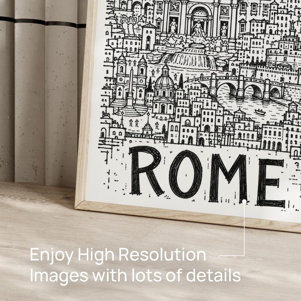 05 - Rome City Art - Pencil Style Art - Digital Download - Detail Zoom.jpg 05 - Rome City Art - Pencil Style Art - Digital Download - Detail Zoom.jpg