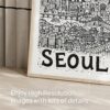 05 - Seoul City Art - Pencil Style Art - Digital Download - Detail Zoom.jpg