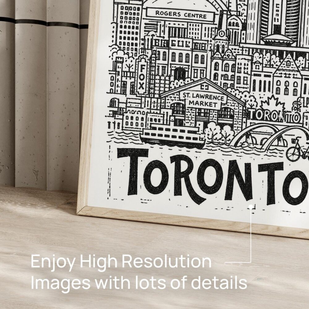 05 - Toronto City Art - Pencil Style Art - Digital Download - Detail Zoom.jpg 05 - Toronto City Art - Pencil Style Art - Digital Download - Detail Zoom.jpg