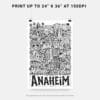 06 - Anaheim City Art - Pencil Style Art - Digital Download - Print Size.jpg