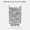 06 - Rome City Art - Pencil Style Art - Digital Download - Print Size.jpg