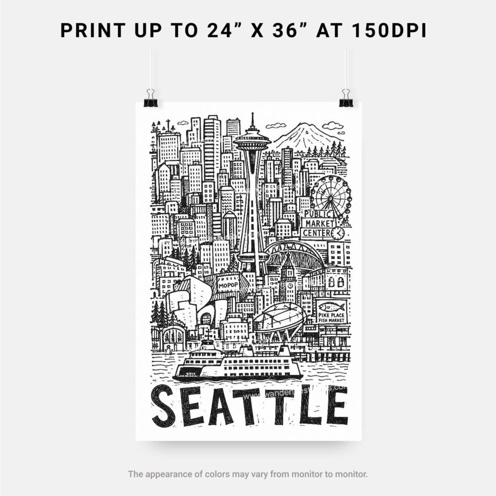 06 - Seattle City Art - Pencil Style Art - Digital Download - Print Size.jpg 06 - Seattle City Art - Pencil Style Art - Digital Download - Print Size.jpg