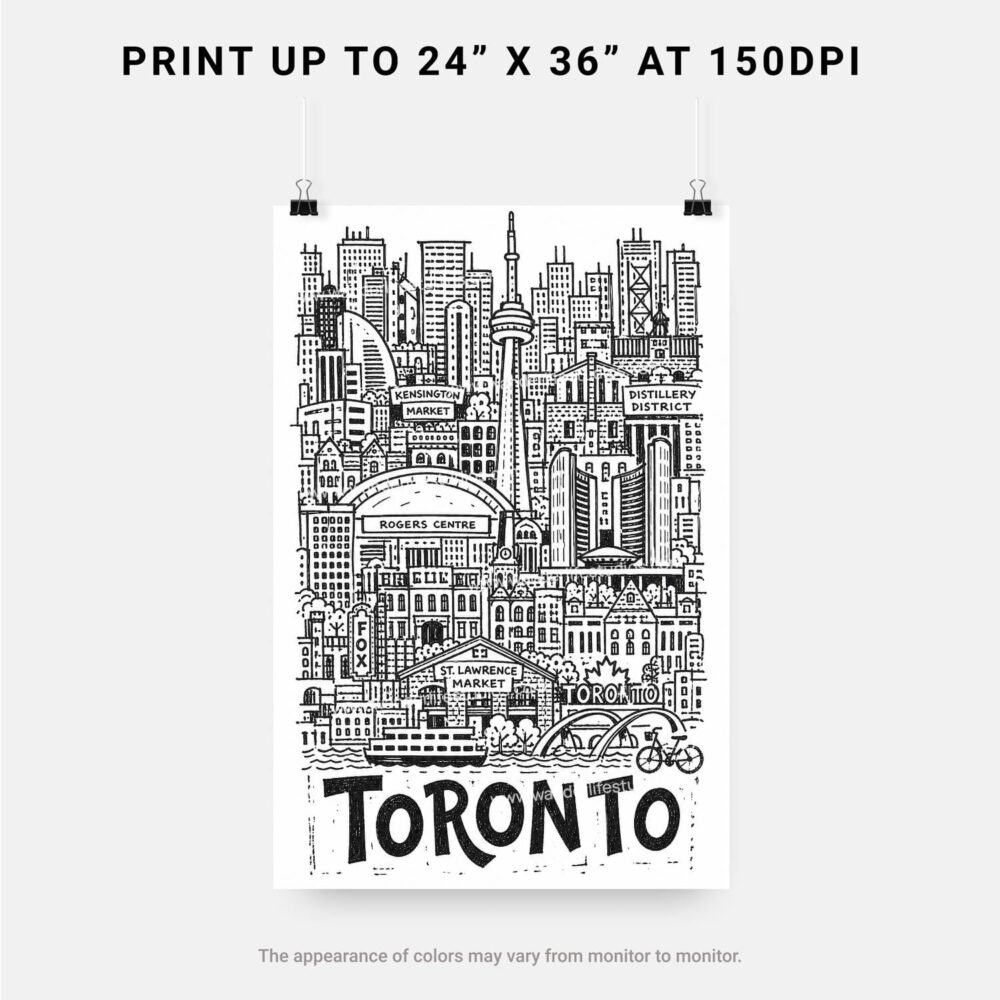 06 - Toronto City Art - Pencil Style Art - Digital Download - Print Size.jpg 06 - Toronto City Art - Pencil Style Art - Digital Download - Print Size.jpg