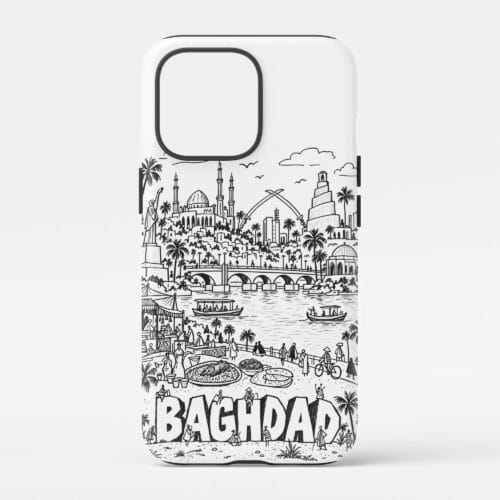 01 - Baghdad Phone Case Pencil Style.jpg