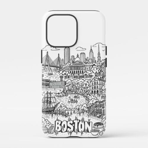 01 - Boston Phone Case Pencil Style.jpg