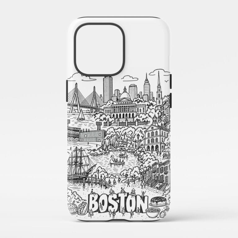 01 - Boston Phone Case Pencil Style.jpg