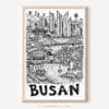 01 - Busan City Art - Pencil Style Art - Digital Download - Main.jpg