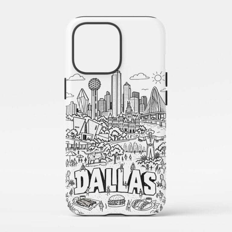 01 - Dallas Phone Case Pencil Style.jpg