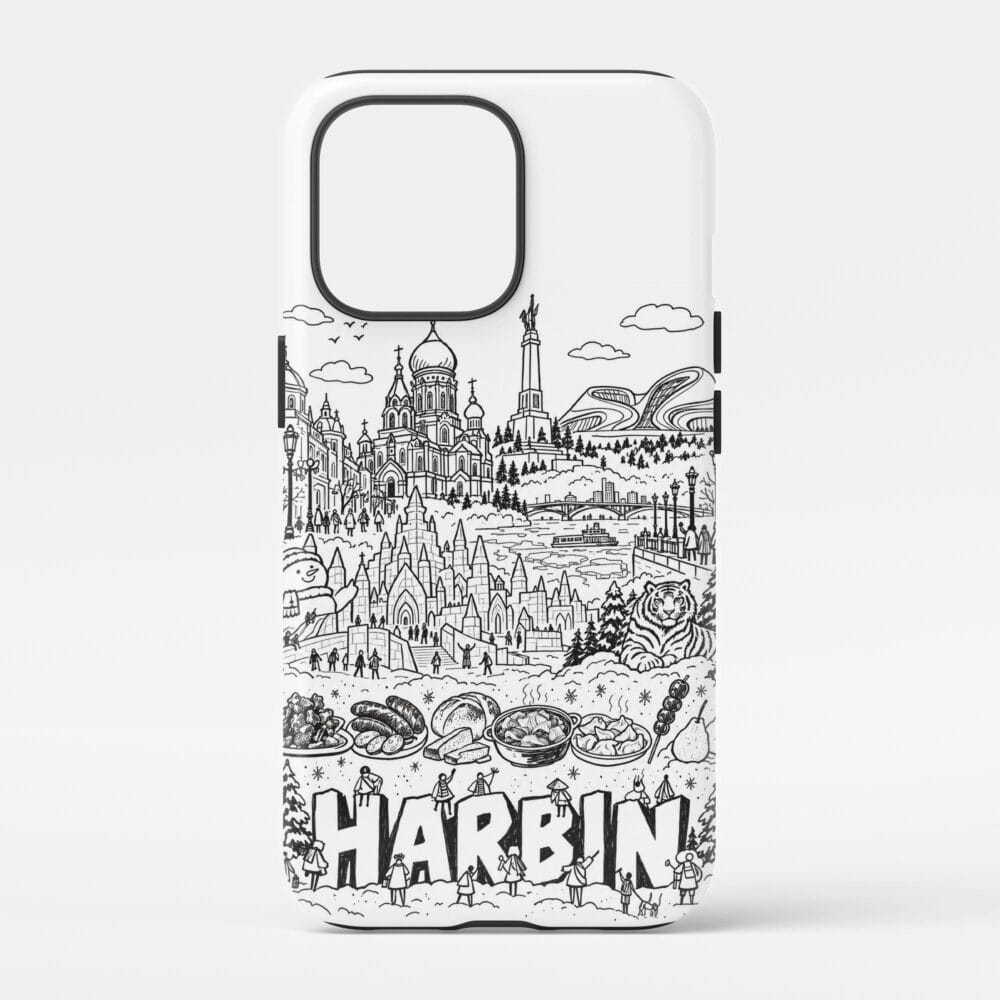 01 - Harbin Phone Case Pencil Style.jpg 01 - Harbin Phone Case Pencil Style.jpg
