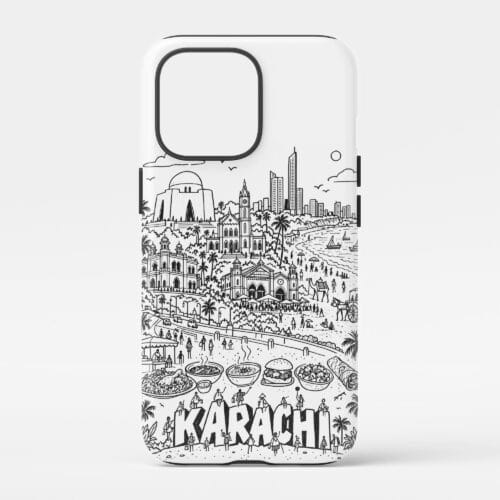01 - Karachi Phone Case Pencil Style.jpg