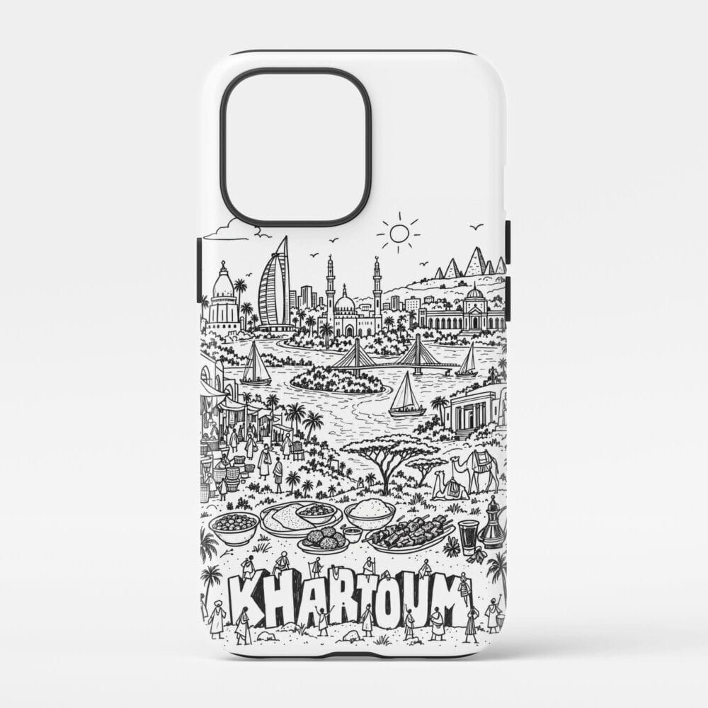 01 - Khartoum Phone Case Pencil Style.jpg 01 - Khartoum Phone Case Pencil Style.jpg