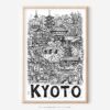 01 - Kyoto City Art - Pencil Style Art - Digital Download - Main.jpg