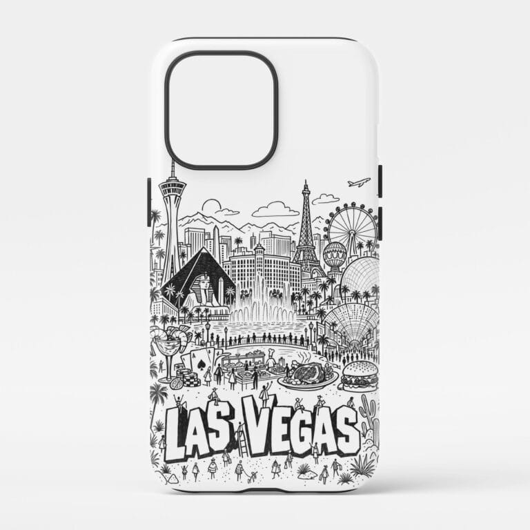 01 - Las Vegas Phone Case Pencil Style.jpg