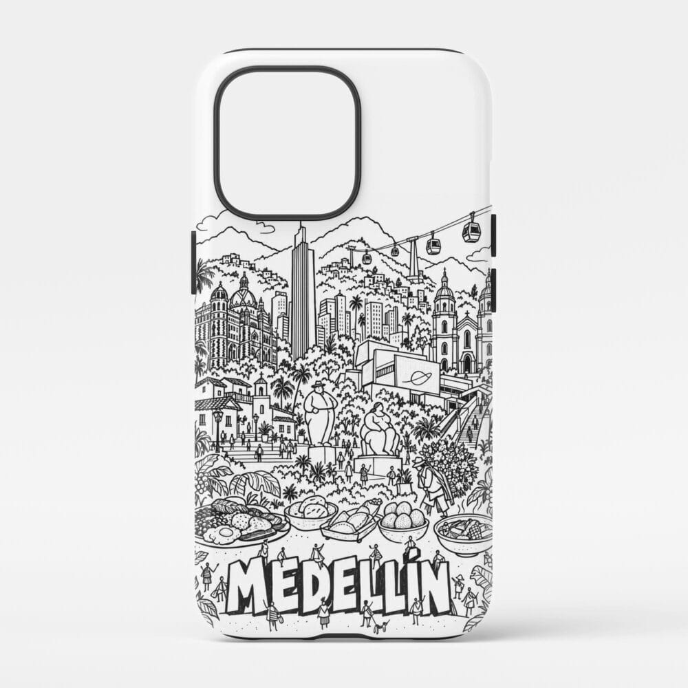01 - Medellin Phone Case Pencil Style.jpg 01 - Medellin Phone Case Pencil Style.jpg