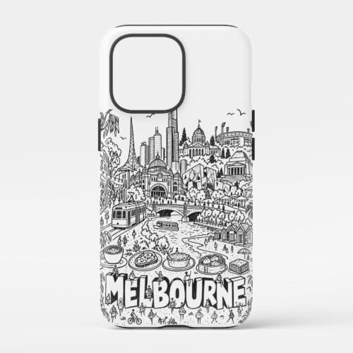 01 - Melbourne Phone Case Pencil Style.jpg