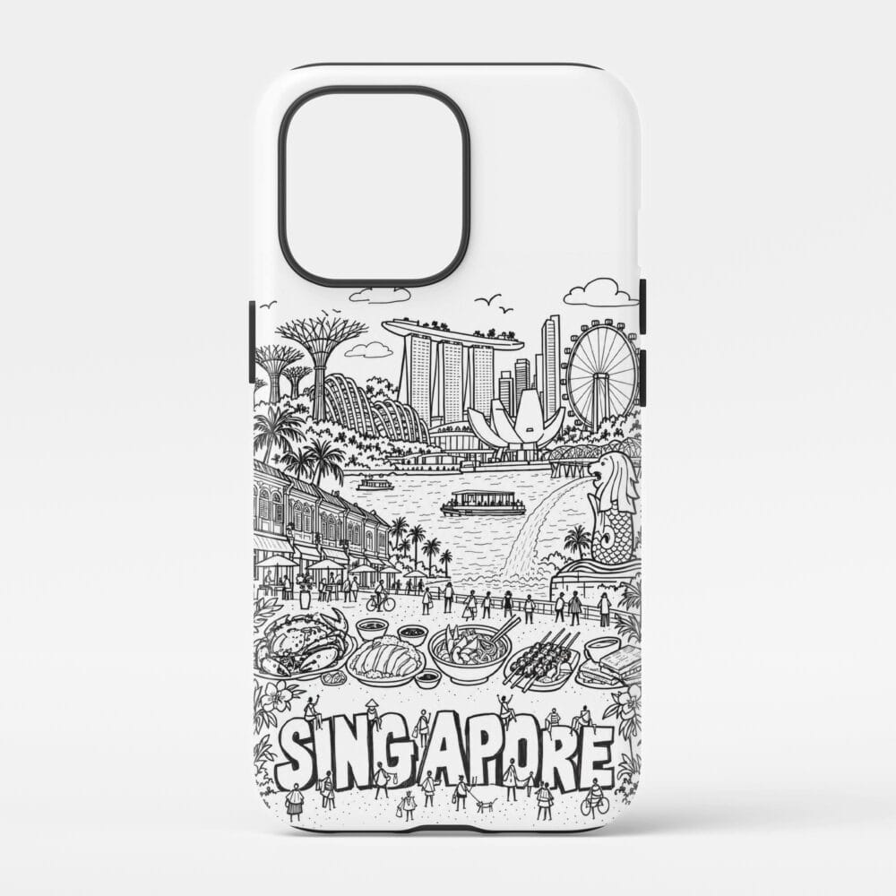 01 - Singapore Phone Case Pencil Style.jpg