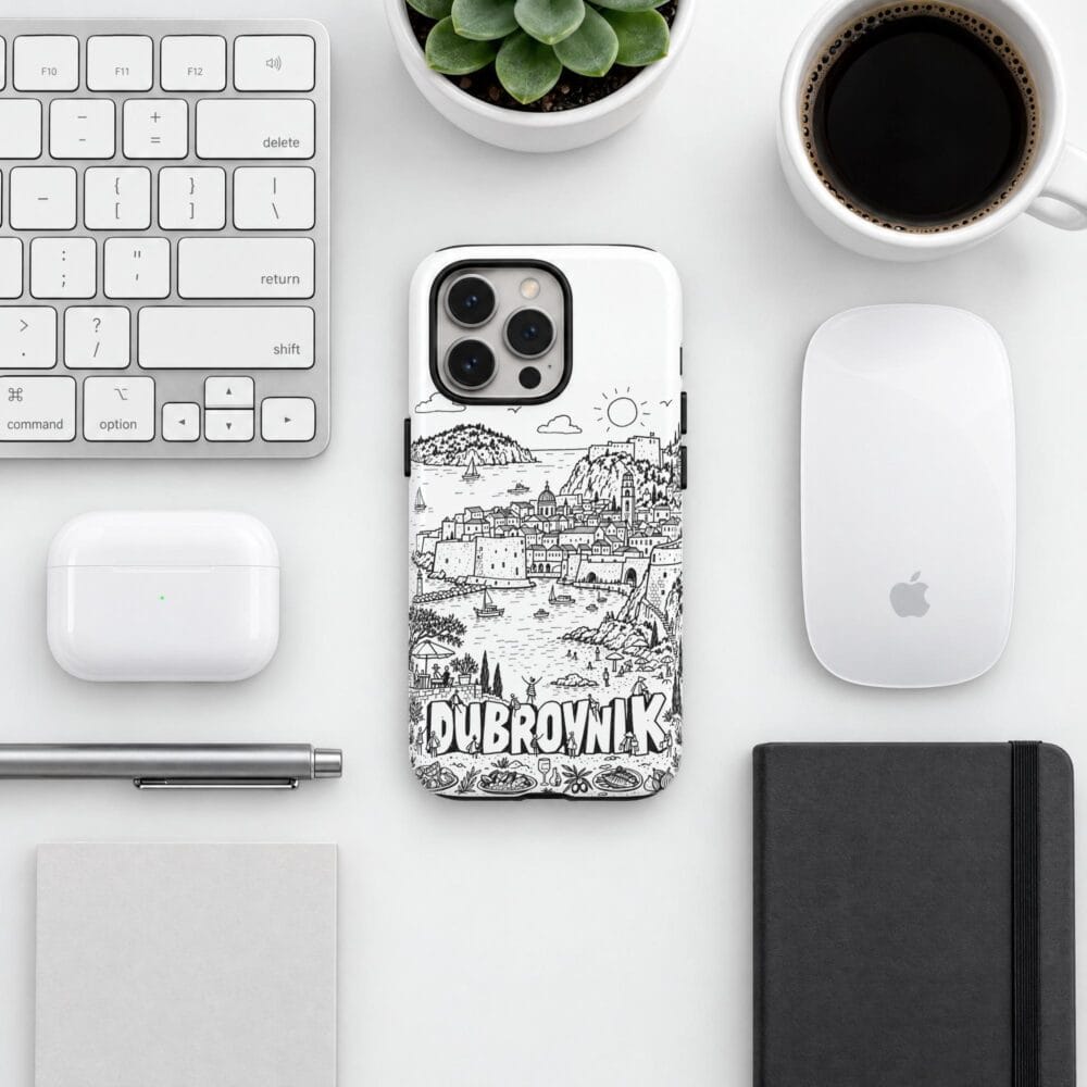 02 - Dubrovnik Phone Case Pencil Style.jpg 02 - Dubrovnik Phone Case Pencil Style.jpg