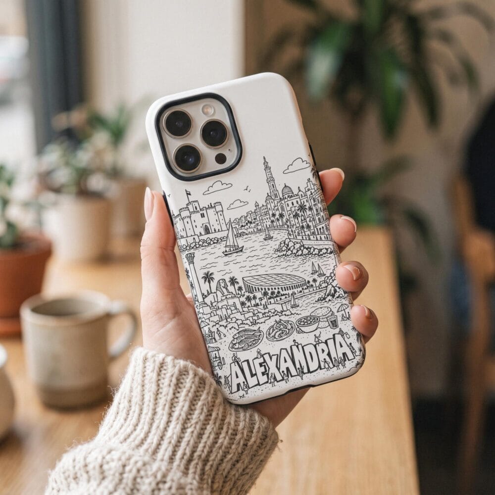 03 - Alexandria Phone Case Pencil Style.jpg 03 - Alexandria Phone Case Pencil Style.jpg