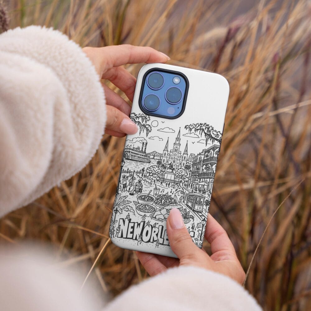 03 - New Orleans Phone Case Pencil Style.jpg 03 - New Orleans Phone Case Pencil Style.jpg