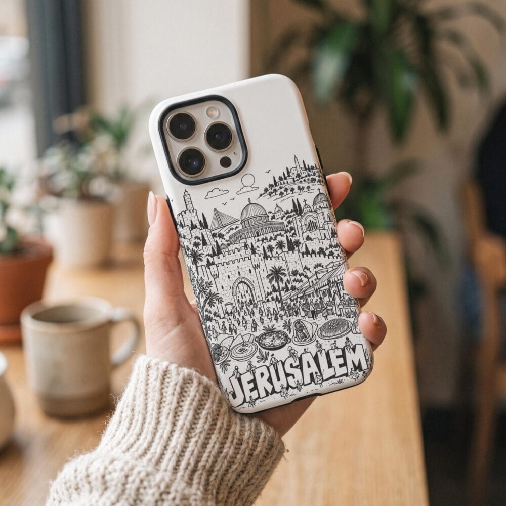 04 - Jerusalem Phone Case Pencil Style.jpg 04 - Jerusalem Phone Case Pencil Style.jpg