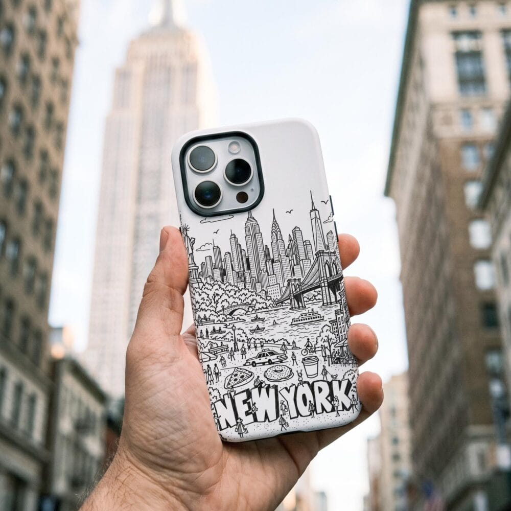 04 - New York City Phone Case Pencil Style 2.jpg 04 - New York City Phone Case Pencil Style 2.jpg