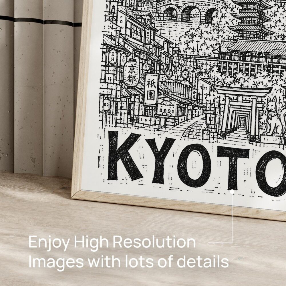 05 - Kyoto City Art - Pencil Style Art - Digital Download - Detail Zoom.jpg 05 - Kyoto City Art - Pencil Style Art - Digital Download - Detail Zoom.jpg