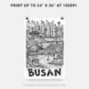06 - Busan City Art - Pencil Style Art - Digital Download - Print Size.jpg